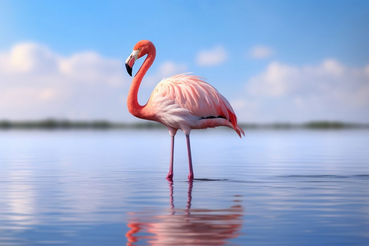 Flamingos and Water Damage